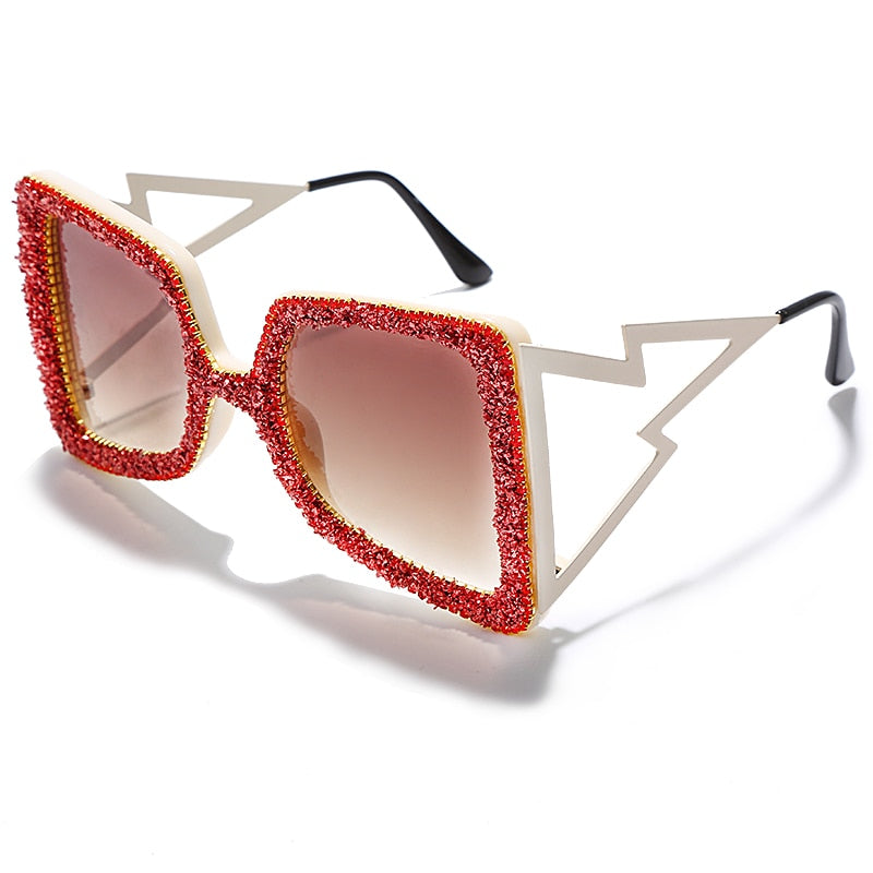 Oversized blling Rhinestone Sunglasses