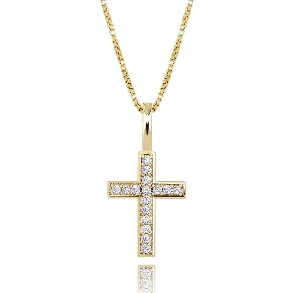 diamond cross pendant