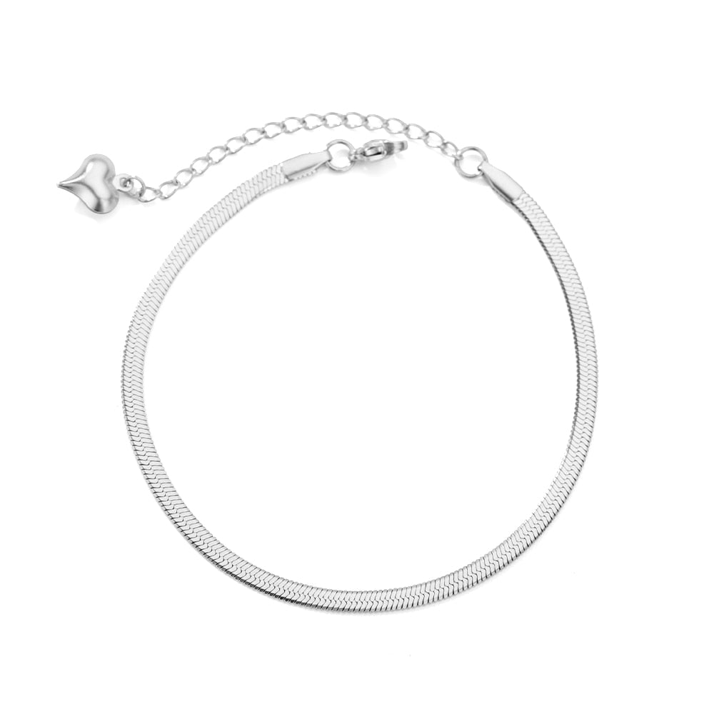 Snake Stainless Anklets Chain