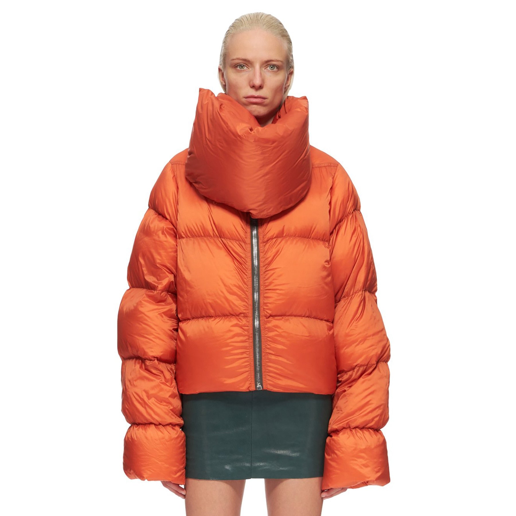 orange coat